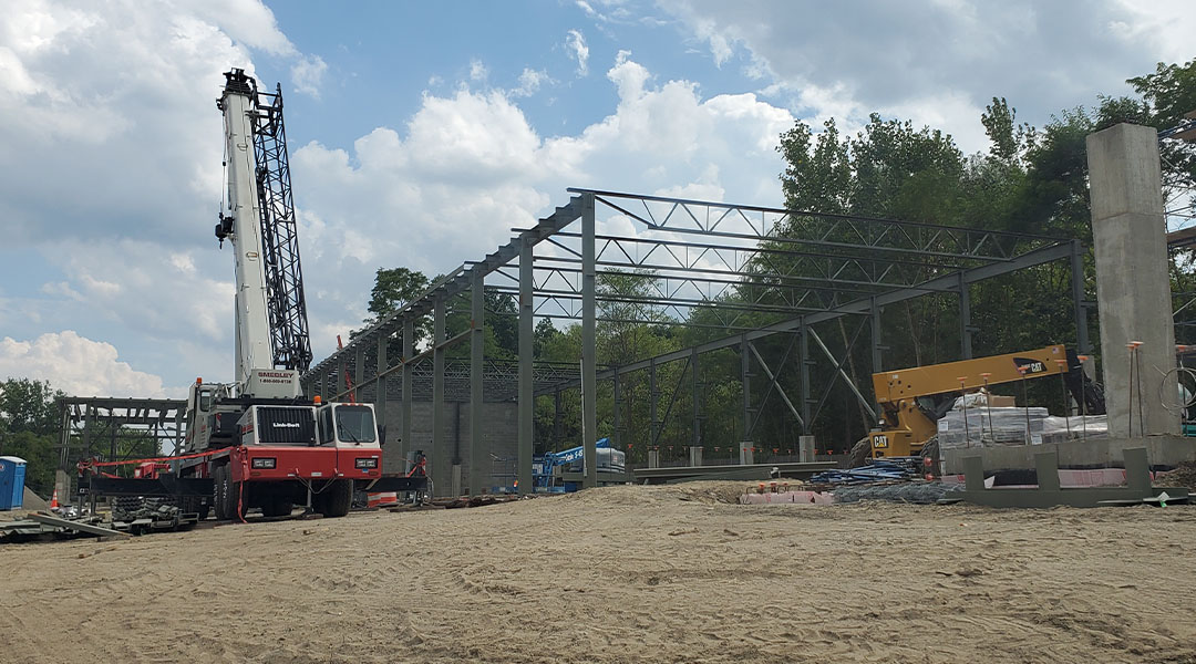 new CTDOT facility construction