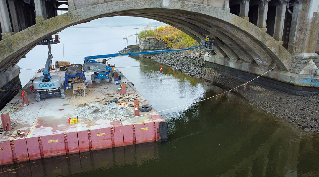 devon bridge construction