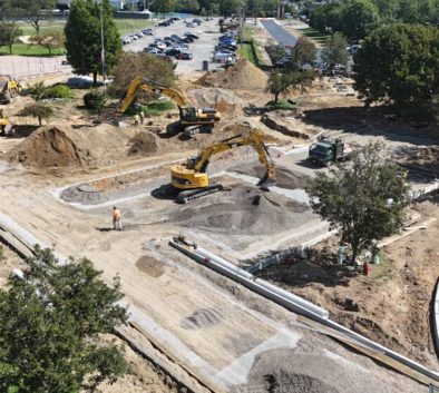 Town of North Hempstead Michael J. Tully Park Parking Lot construction