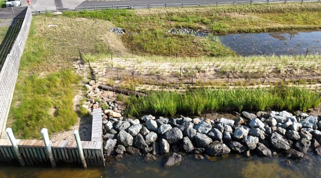 Comprehensive Stormwater & Flood Mitigation with Living Shoreline