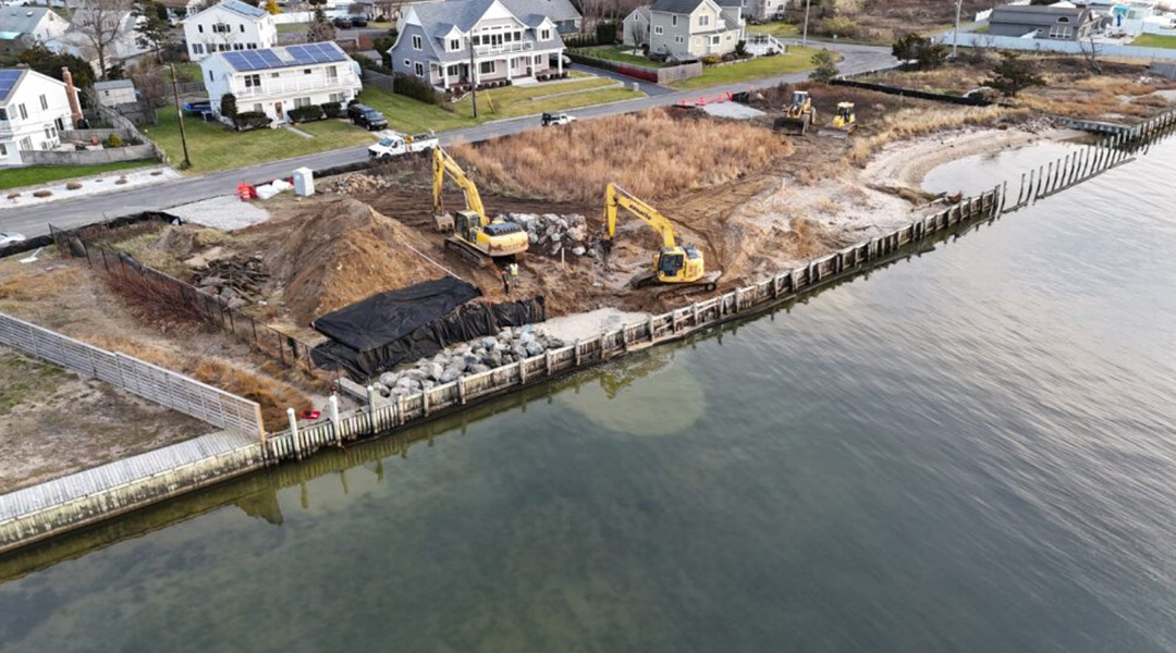 Comprehensive Stormwater & Flood Mitigation with Living Shoreline