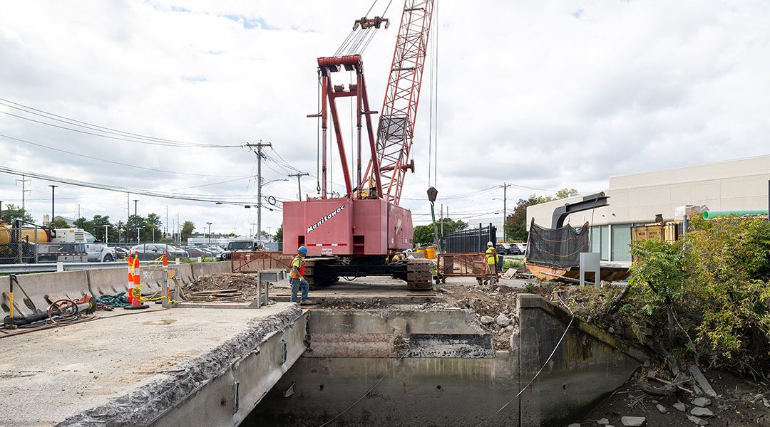 Fairfield Bridge Construction