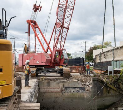 Fairfield Bridge Construction