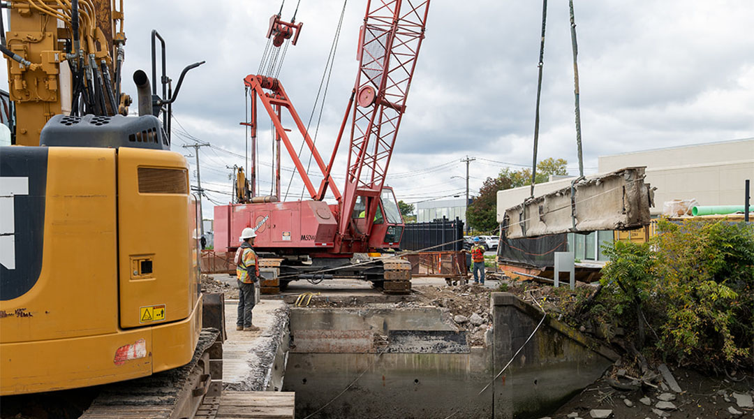 Fairfield Bridge Construction