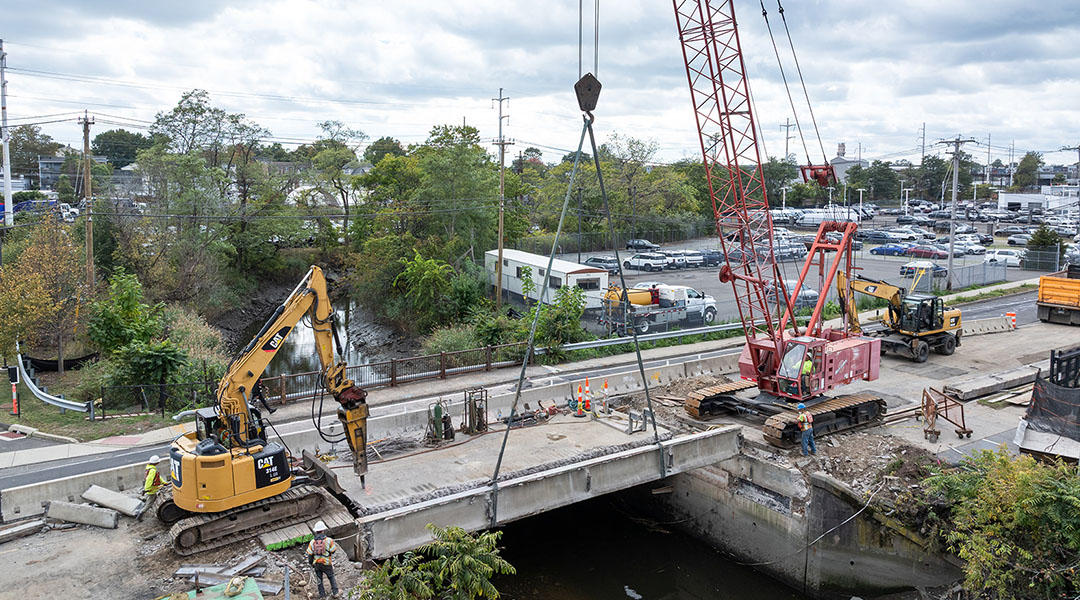 Fairfield Bridge Construction