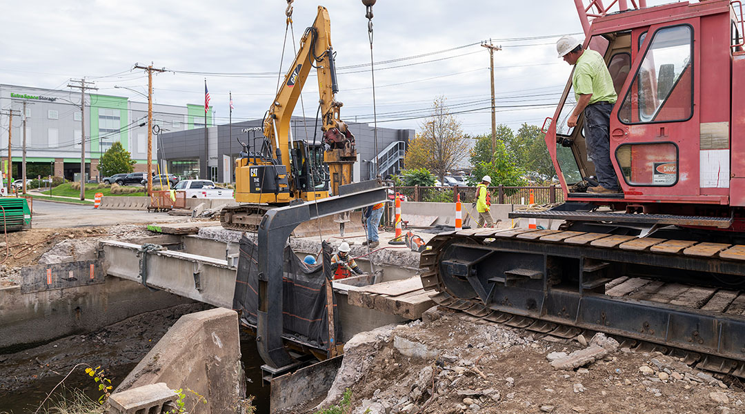 Fairfield Bridge Construction