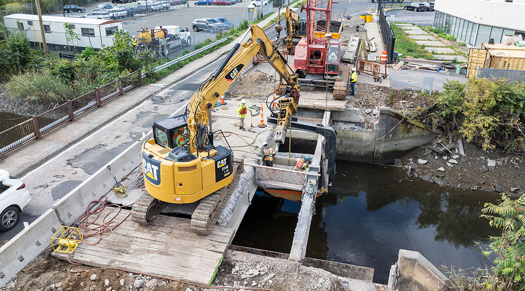Fairfield Bridge Construction