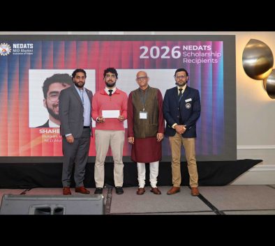 M&J Engineering Sponsors Scholarship at NEDATS Eid Gala