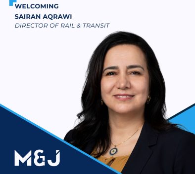 Sairan Aqrawi Named Director of Rail & Transit