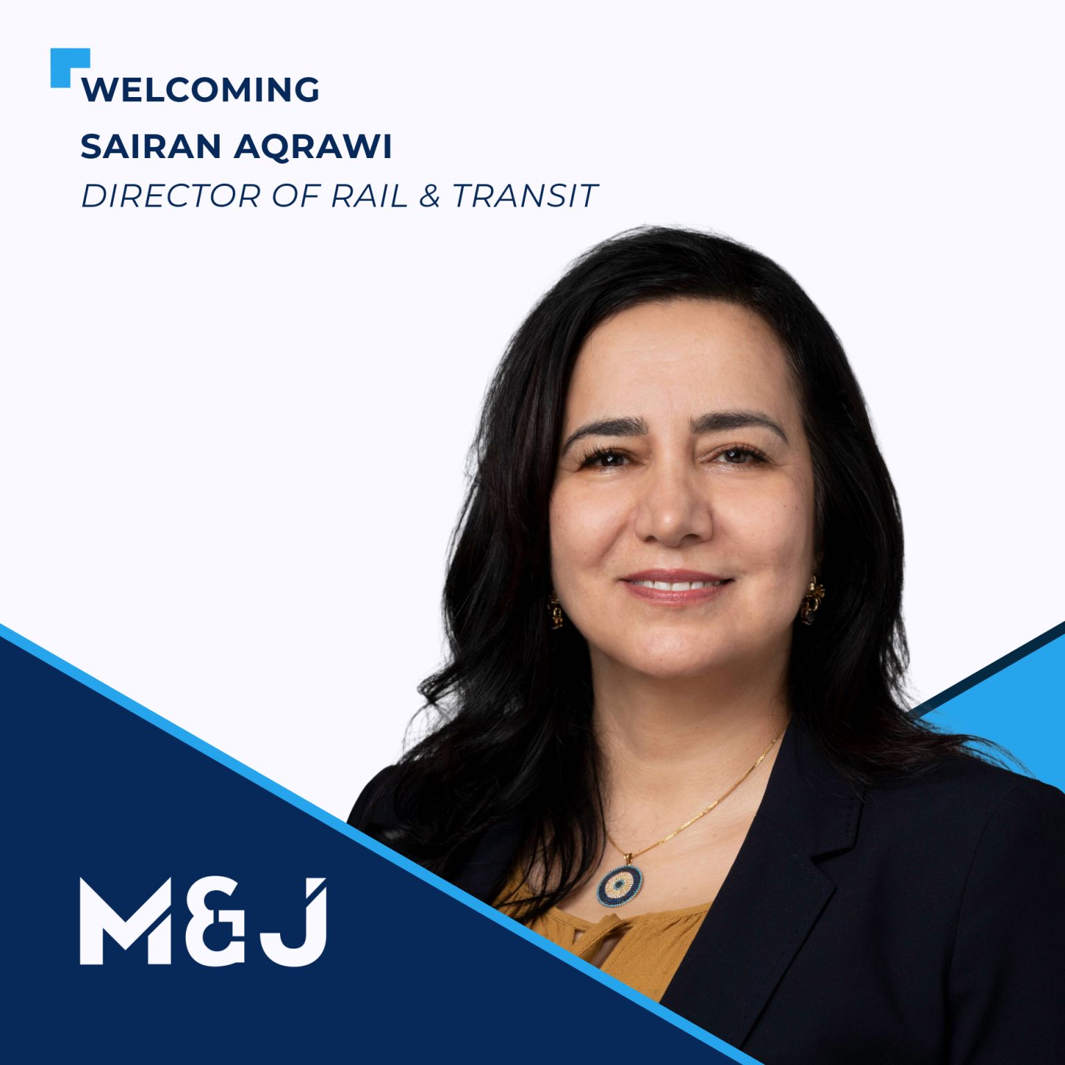 Sairan Aqrawi Named Director of Rail & Transit