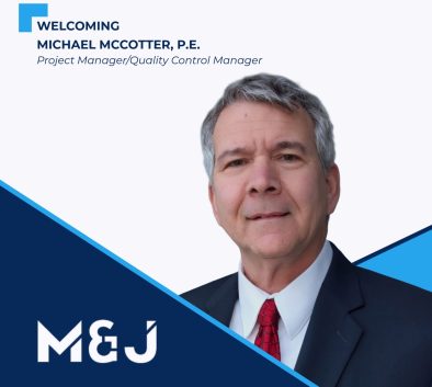 Michael McCotter, P.E. Joins M&J Engineering